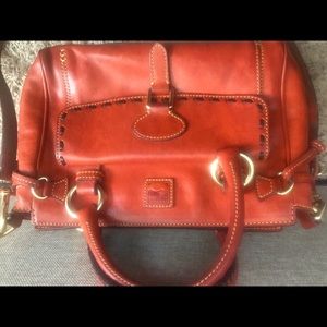 A beautiful authentic Dooney handbag.